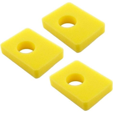 Filtre A Air - Pour Moteurs Briggs Stratton 450E 500E 550EX - Compatibilité Références 08P502 09P602 09P702 - Kit De 3 Pièces