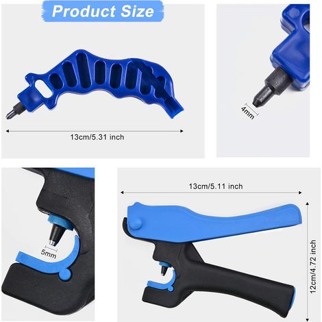Outil De Perforation De Trou De Tube d'Irrigation Goutte - Pour 16 / 20 mm Tuyau Outil De Poinçonnage Professionnel Accessoires d'Insert (1/5)