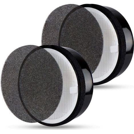Applicable à Filtre de Remplacement pour Levoit LV-H132 Purificateur d'air HEPA et Filtre à Charbon Actif Set LV-H132-RF (2 pcs)-LIAIKI (1/5)