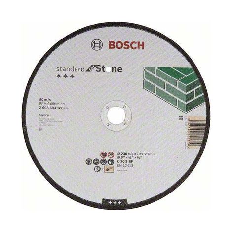 Bosch Accessories 2608603180 2608603180 Trennscheibe gerade 230 mm 1 St. Stein (1/5)