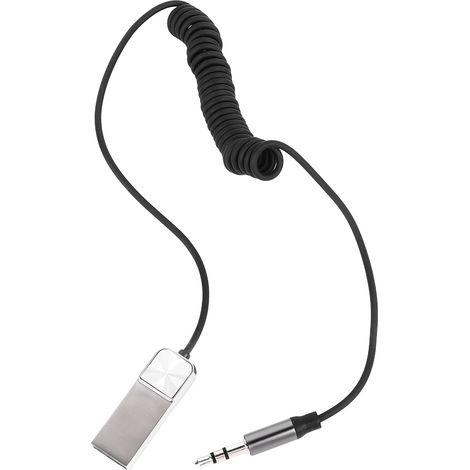 Kit Bluetooth Voiture 3.5mm Jack, Adaptateur Audio Sans Fil Portable, Connexion Stable, Appairage Rapide, pour Auto et Maison (1/5)