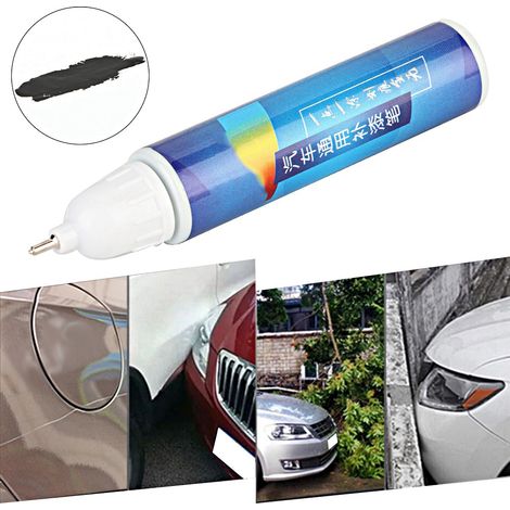 Stylo de réparation rayures voiture, correcteur peinture auto noir, efface rayures carrosserie, kit entretien carrosserie, vernis rénovateur, outil auto. (1/5)
