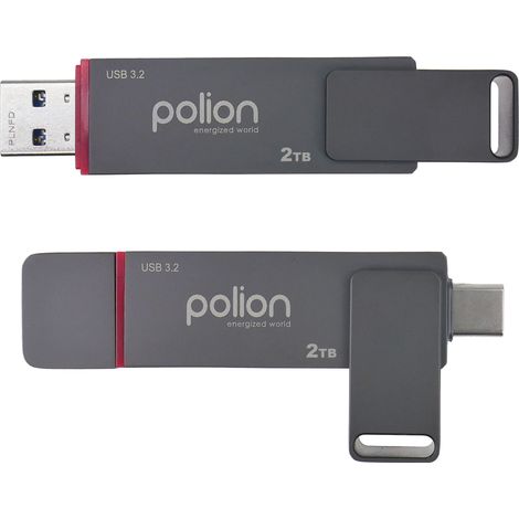 2TB USB-C USB-A ultraveloce 560/520 MB/s lettura/scrittura