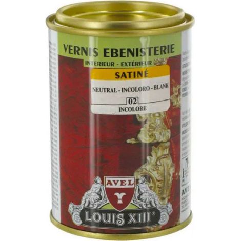 Vernice satinata per legno Luigi XIII 250ml incolore.