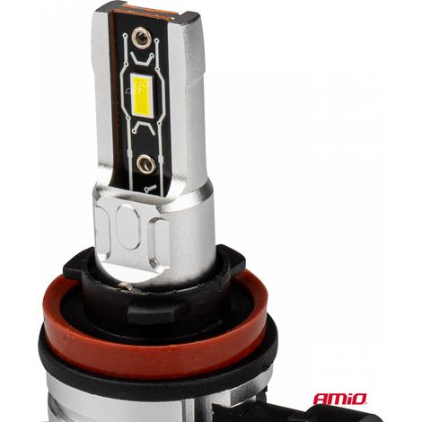 Ampoules LED Headlamp H8/H9/H11 H-mini AMiO (1/5)