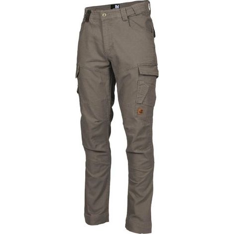 Pantalon de Travail Jersy - Taille 36 - Kaki - Résistant et Confortable - D-Work (1/5)