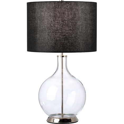 Elstead Orb Lampe de table avec abat-jour rond nickel poli (1/5)