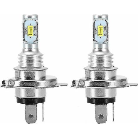 Kit d'ampoules de phare LED Super blanches Csp 2 X H4 9003 Hb2 6000k