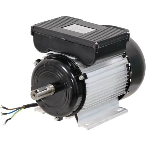 Sodise – Moteur électrique 3CV monophasé 230V – Vitesse 3000 tr/min – Diamètre arbre 24 mm – Pour compresseur et machines outils - 3000Tr (1/3)
