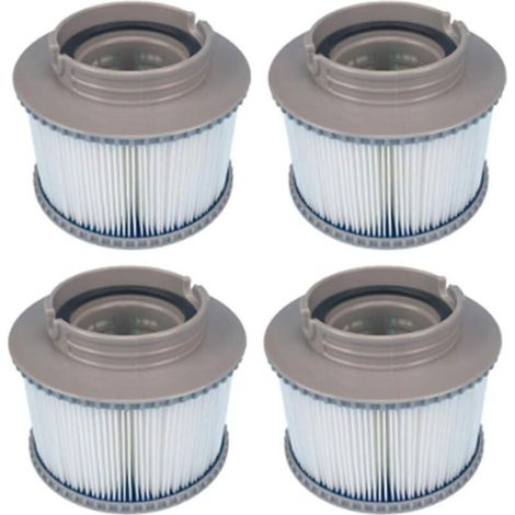 Filtre De Remplacement - Pour Spa MSpa FD2089 - Piscine Gonflable Et Thermoplongeur - 4 Pièces (1/5)