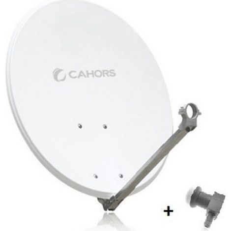Antenne parabolique acier 65cm + lnb - Cahors - 141200R13 (1/2)