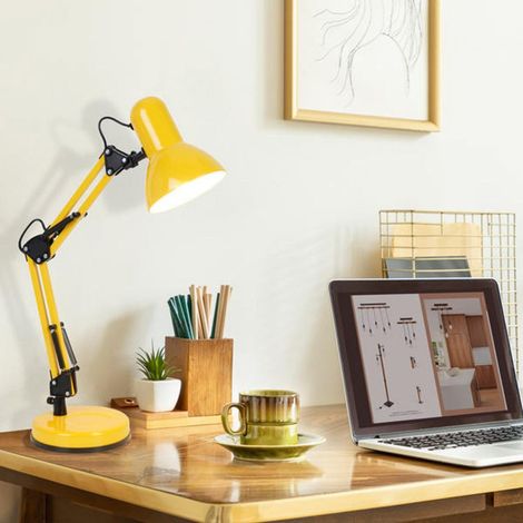 Lampe De Bureau Flex Jaune (1/4)