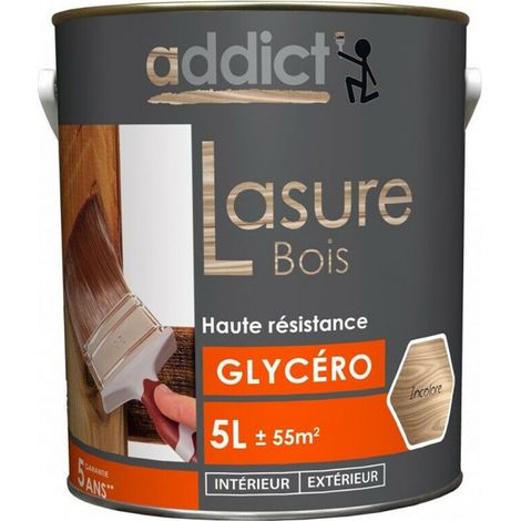Lasure Glycéro Addict Chêne clair 5 L (1/4)