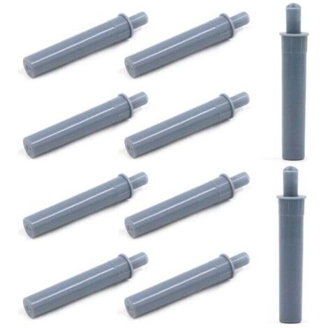 Amortisseur de Porte de Meuble Armoire 10 Pièces plastique Amortisseur Push Système Tampon Pour Portes d'armoire Réduction du Bruit Anti Collision Amortissement des Chocs.