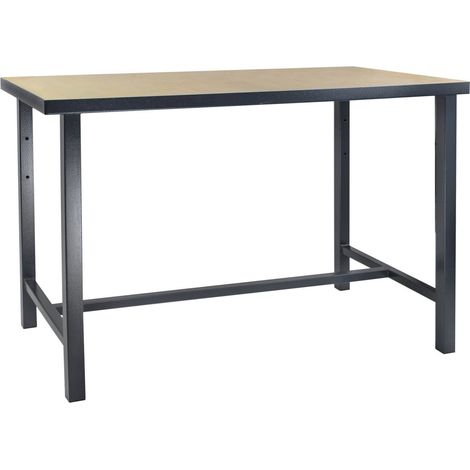 Werkbank Werktisch Arbeitstisch 1200 x 600 x 850 mm geschweißte Konstruktion