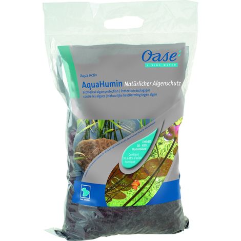 AQUAACTIV AQUAHUMIN 10L PROTEZIONE ALGHE OASE (1/5)