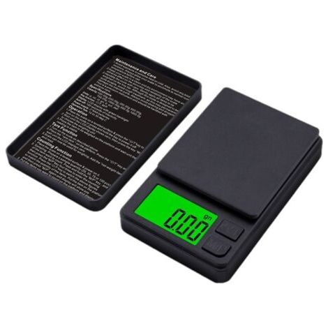 Balance de Poche 500g/0.01g, Mini Balance de Précision pour Bijoux, Balance Numérique Portable avec Affichage LCD et Fonction de Tare, Multifonction Utilisée pour Bijoux, Café (1/5)