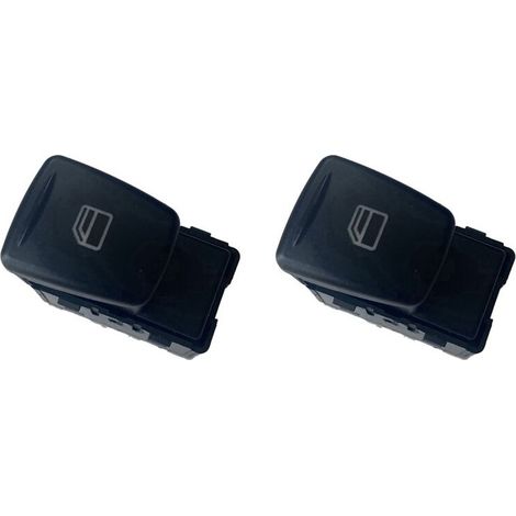 2X A4548201010 4548201010 Botón interruptor regulador de ventana eléctrica para Forfour 454 2004 2005 2006 Accesorios Negro (1/2)