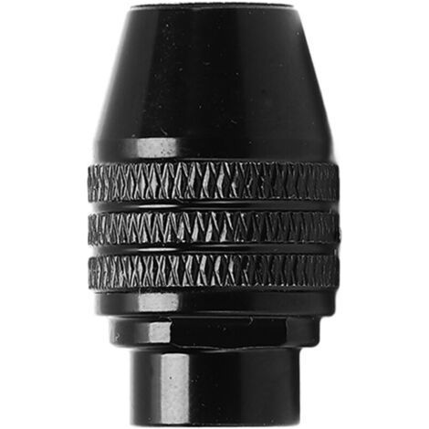 3-jaw drill chuck carbon steel 0.3‑3.2mm quick change thread 7x0.75mm accessory (1/5)