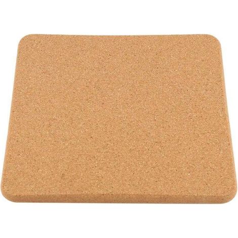 Coussin en LièGe Carré éPais Haute Densité pour Plats Chauds, Sous-Verre Multifonction RéSistant à la Chaleur de 8 Pouces, Coussins Chauds (1/4)