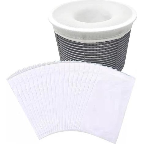 20-Pack Pool Skimmer Socken Savers für Pool Filter, wiederverwendbare Pool Filter Korb Socken, um Pumpen, Filter und Körbe zu sparen, die ideale Socke/Netz/Saver, um Ihren Inground oder über Boden Poo