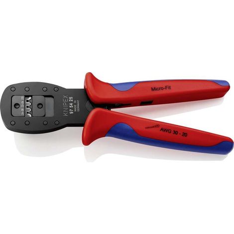[GEBRAUCHT] B-Ware Knipex Crimpzange Zange Micro-Fit 97 54 25 für Miniaturstecker brüniert 190 mm (1/2)