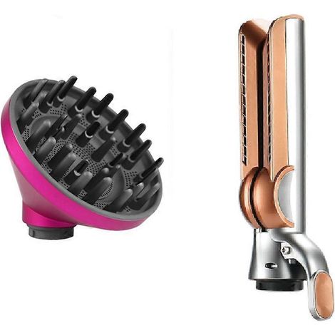 Für Airwrap Styler HS01, HS05 und HS08 Haarglätter, Glättungsaufsatz und Diffusoraufsatz: zum Glätten und Locken der Haare (1/5)