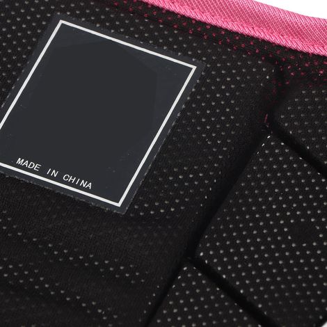 Veste de Protection Équestre pour Enfants avec Rembourrage en Mousse - Équipement de Sécurité pour Équitation - Rose