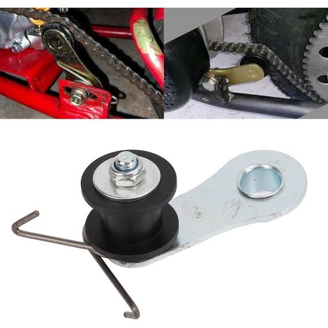 Verstärkter Rollenkettenspanner mit Feder, geeignet für Dirt Pit Pro Offroad-Motorräder mit 110 cm³, 125 cm³ und 140 cm³. (1/5)
