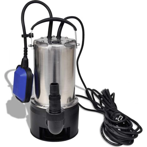 vidaXL Bomba sumergible de agua sucia 1100 W 16500 L/h (1/2)