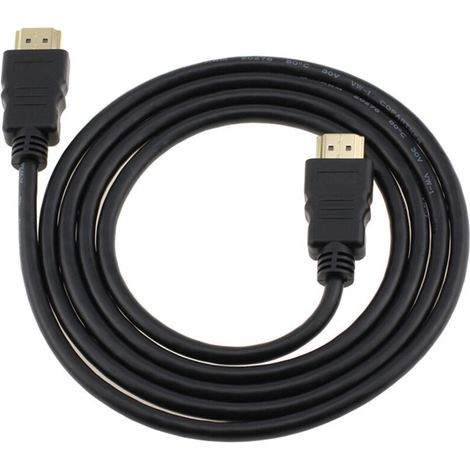 USB-zu-HDMI-Adapterkabel – USB 2.0 Typ A Stecker auf HDMI Stecker Ladekonverter (Nur zum Aufladen) (3 Meter Schwarz) (1/4)