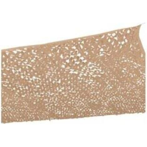Filet d'ombrage rectangulaire 4 x 5 m – motif camouflage, couleur jaune sable, protection UV haute densité