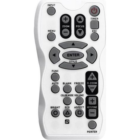 Télécommande - Pour Projecteurs Casio XJ A141 A146 A241 A246 A251 A256 M250 - Remplacement Compatible - 1 Pièce