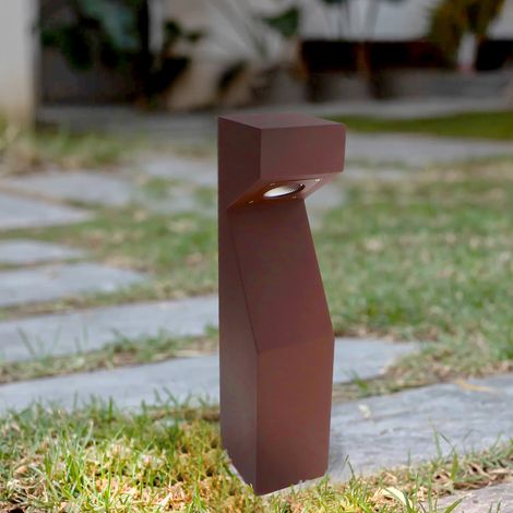 IluminaShop - Baliza LED Teba Rust Brown CCT IP65  3000+4000+6000 (1/3)