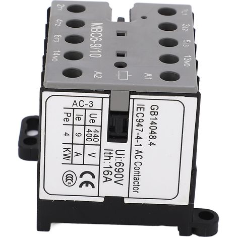 16A 24V DC-Schütz, flammwidrig, hochempfindlich, robust, Mini-Elektroschütz mit hoher Schaltleistung (1/5)