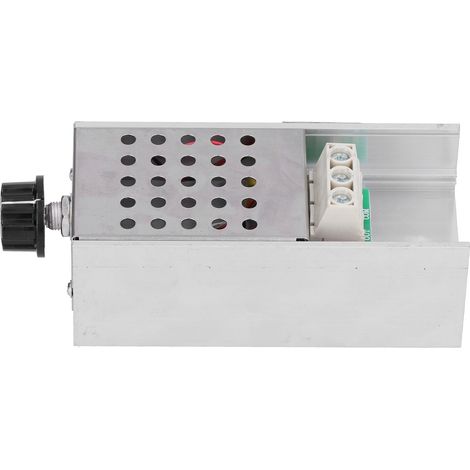 Régulateur de Puissance 10000W AC 220V - Variateur d'Intensité LED et Contrôleur de Vitesse pour Moteur avec Boîtier de Protection (1/5)