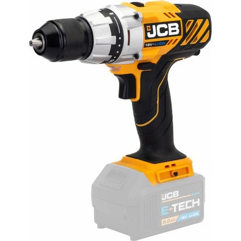 JCB Trapano avvitatore a batteria 18V nero 45Nm