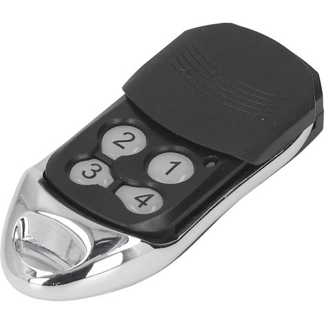 Porte-clés télécommande pour ouvre-porte de garage 433 MHz, portée sans fil de 100 m, batterie 12 V 30 mAh 27 A pour une sécurité optimale (1/5)