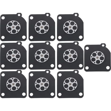 Vergasermembranen für MS230 und MS250, 10 Stück, Vergasermembran-Dichtungssatz, Ersatzteile für Kettensägen 180 S210 MS230 und MS250