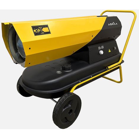Buse chauffante diesel Dixon 50kW noir/jaune 45l