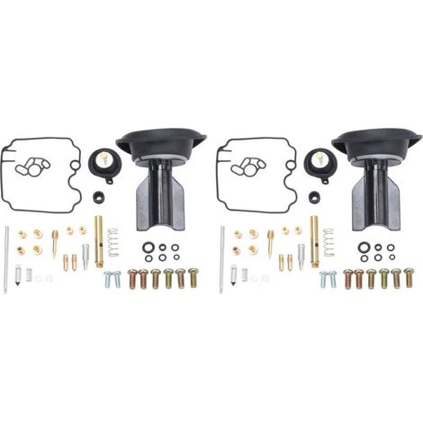 Kit de réparation de carburateur 72 pièces avec joint de diaphragme à piston joint torique aiguille de soupape à flotteur pour moto TDM850 XTZ750 (1/4)