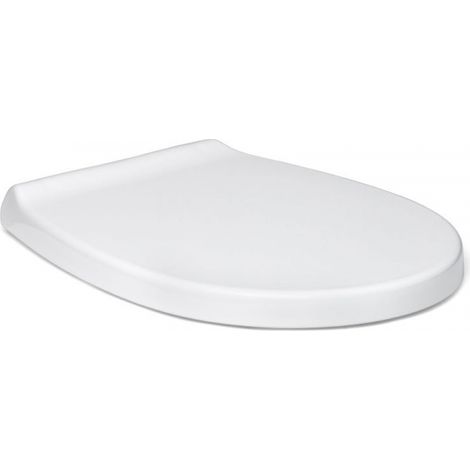 Weißer Toilettensitzbezug mit progressivem Verschluss Optima Tatay (1/3)