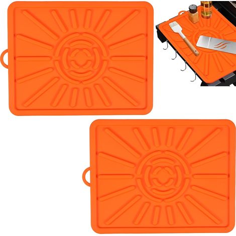 Filiyano – support pour ustensiles de – Tapis de cuisson en silicone pour spatule, tapis de barbecue en silicone pour barbecue extérieur, tapis de (1/5)