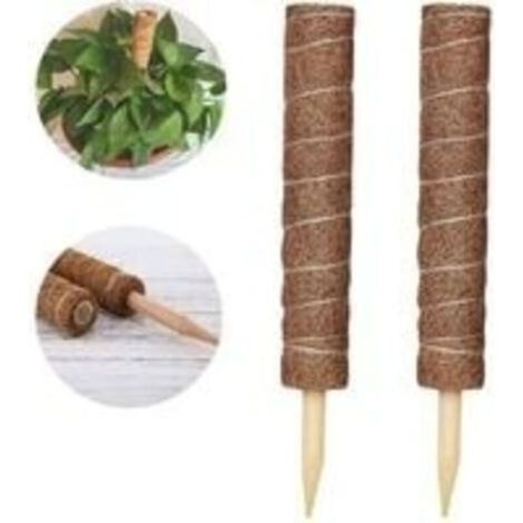Tuteur en fibre de coco, tuteur pour plantes grimpantes de jardin, rallonge de support pour plantes (1/5)