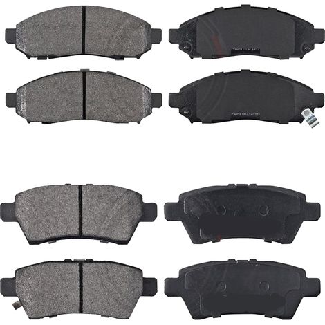 KIT PASTIGLIE FRENO ANTERIORI E POSTERIORI compatibile con NISSAN X-TRAIL T31) / PASTIGLIE FRENANTI AUTO OEM P 79 028,P 56 046 / SOSTITUZIONE DIRETTA / BASSA POLVERE / SILENZIOSO