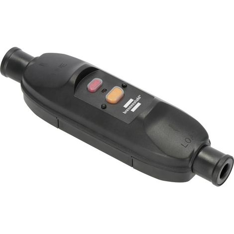 Brennenstuhl 1290720011 Interruttore intermedio di protezione persone PRCD 230 V Nero IP66 (1/5)