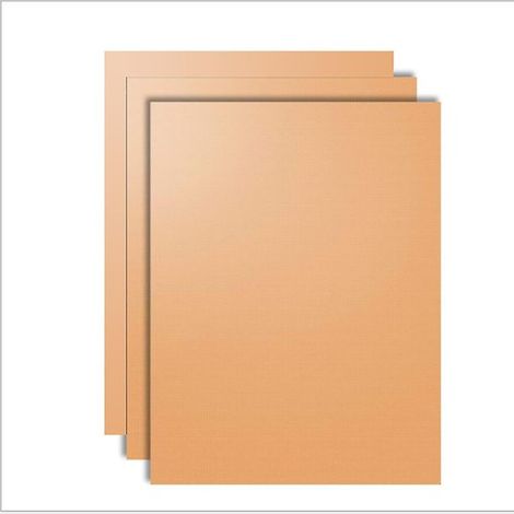 Tapis de Barbecue Lot de 3, Grilles Antiadhésives, Protection Cuisson Extérieur, 3 Pièces Cuivre 400x330mm Épaisseur 0.2mm (1/2)