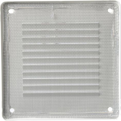 Grille en tôle 140X140 Filet Blanc (1/5)