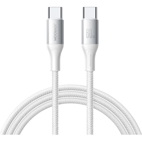 Joyroom S-A28 Flash Series 60W USB-C - Cavo USB-C da 1 m - Bianco (1/5)