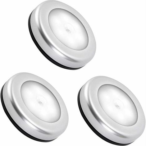 Nachtlicht mit Bewegungsmelder für den Innenbereich – batteriebetriebenes LED-Licht für Treppen, Schränke, Flure, Kinderzimmer – automatisches An-/Ausschalten – 3M-Kleber im Lieferumfang enthalten (3e (1/5)